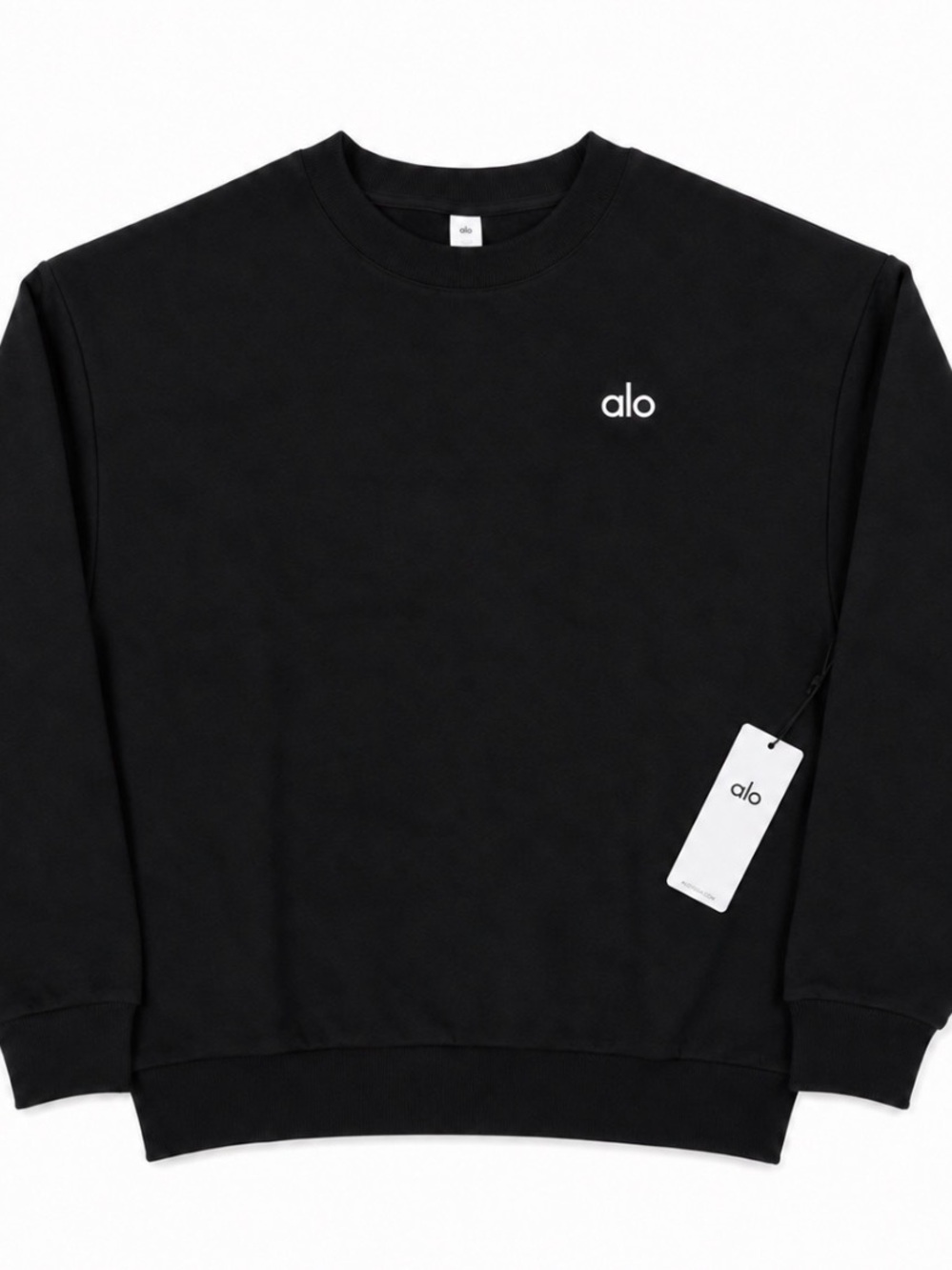 ALO Yoga Men's Crewneck Sweatshirt - Black Sizes XS-XL
